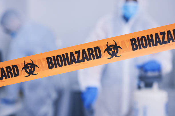 Professional Biohazard technician working in Reno, OH
